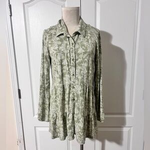 New Directions mini‎ button dress, sz L